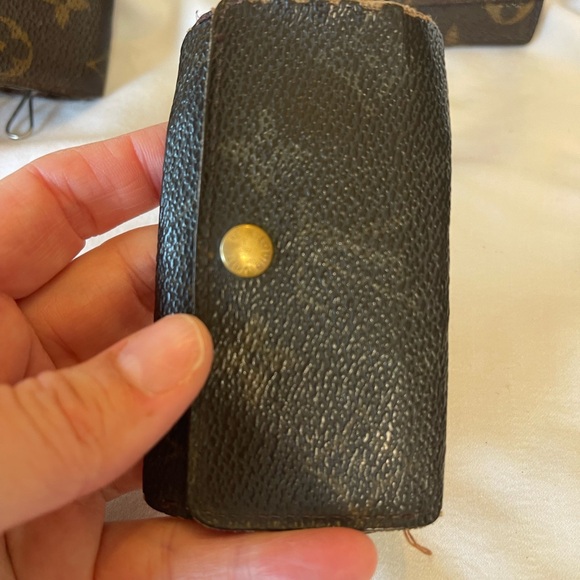 PROJECT BUNDLE of 3 Louis Vuitton Brown Monogram Key cases - Picture 8 of 15